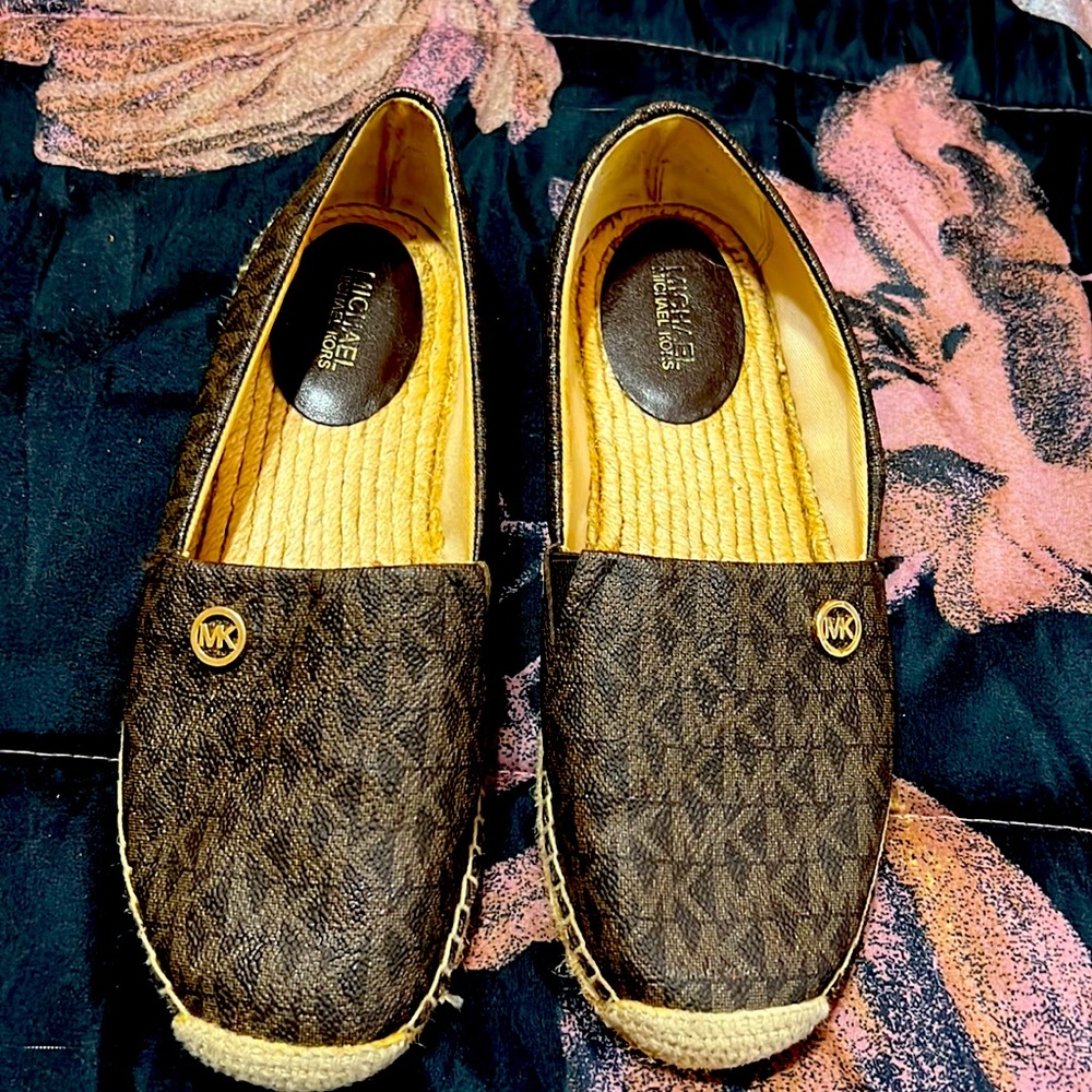 Brown MK shoes size 6 1/2